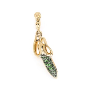 Banana Tsavorite Charm BIBI VAN DER VELDEN