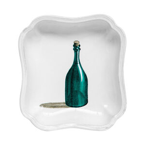 Green Bottle Soup Plate Ascjhn35 ASTIER DE VILLATTE