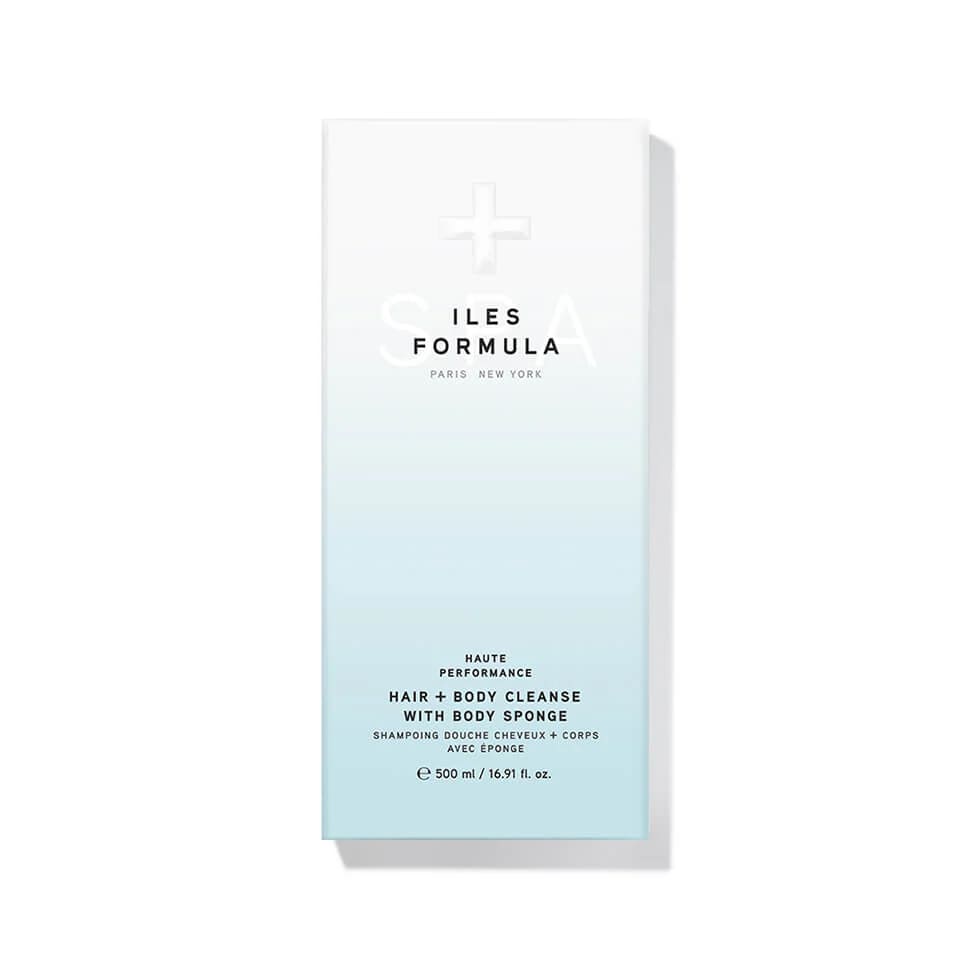 Hair & Body Cleanse + Sponge ILES FORMULA (3)