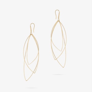 Pereche Cercei Multi Curve Marquis Hoops LANA