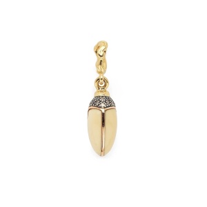 Mini Scarab Mammouth Charm BIBI VAN DER VELDEN