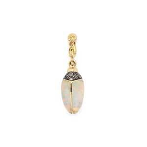 Mini Scarab Opal Charm BIBI VAN DER VELDEN