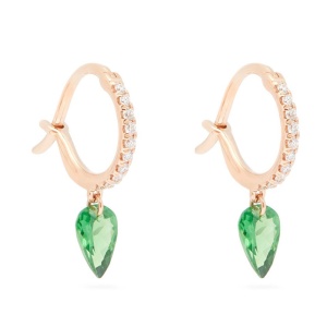 Set Free Earring Tsavorite Single RAPHAEL CANOT